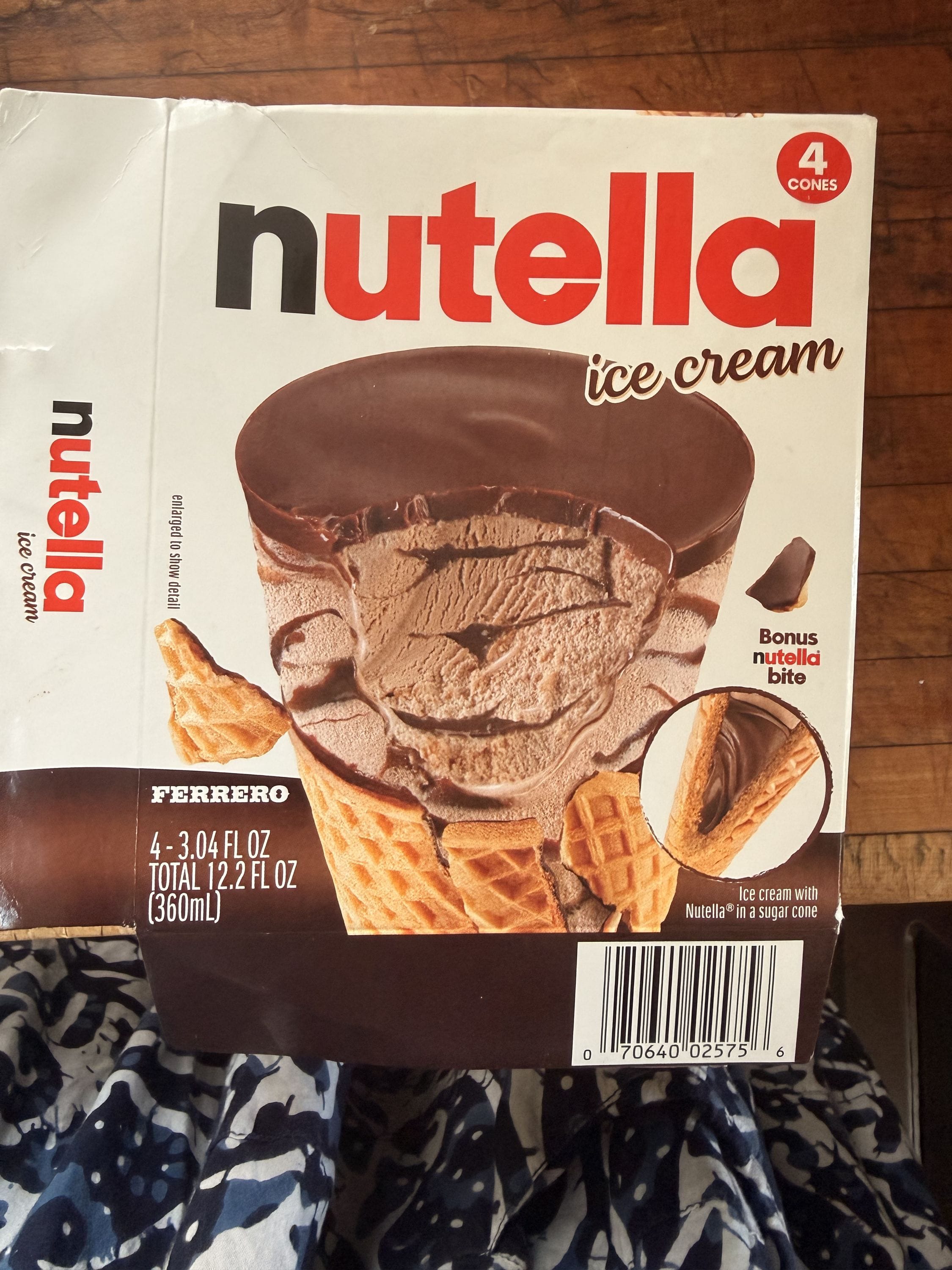 Nutella Ice Cream