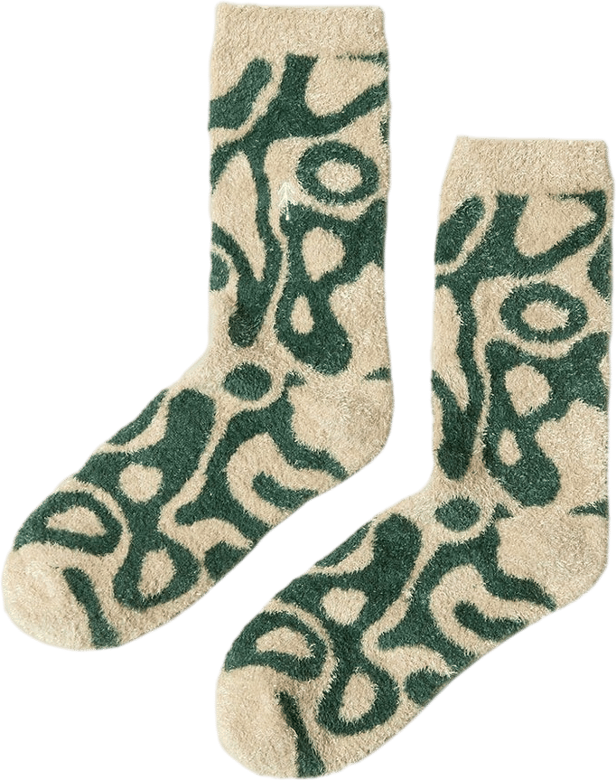 Yellowstone Geysers Cozy Socks