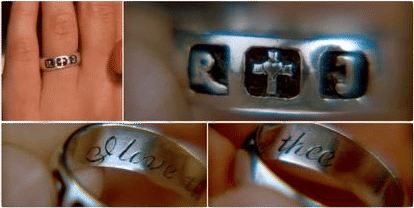*Thee* Romeo and Juliet Wedding Ring