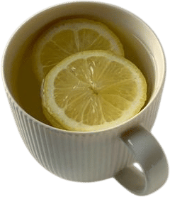 warm lemon water