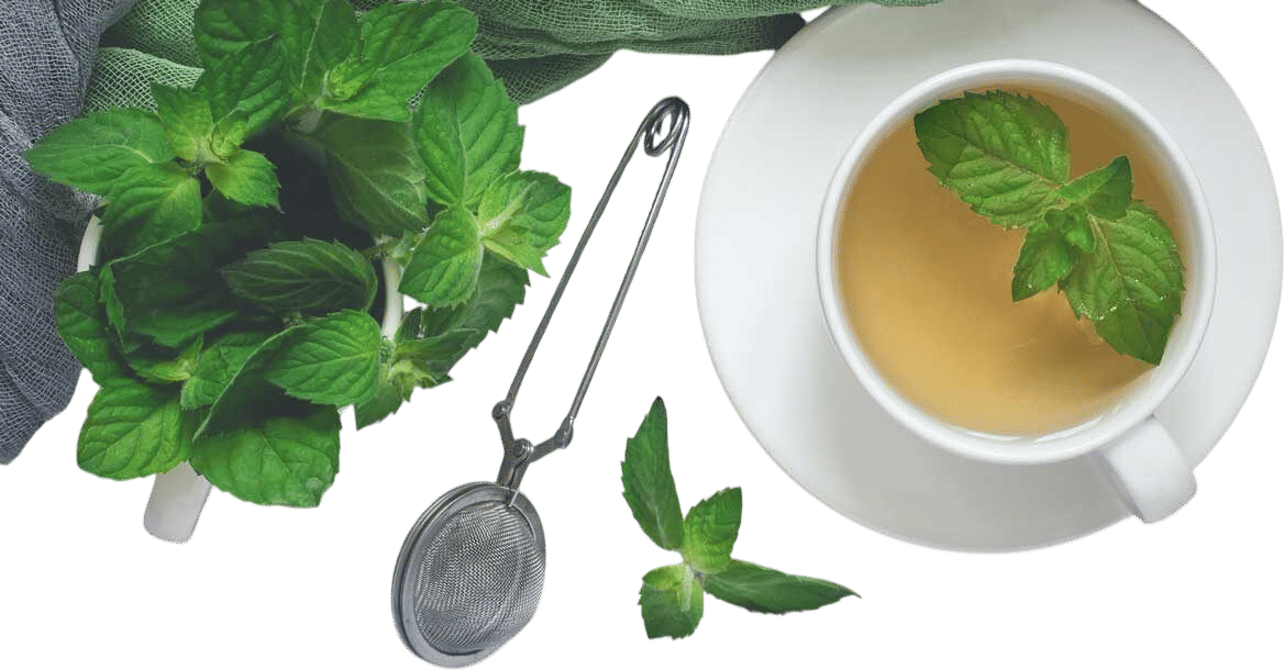 Peppermint tea