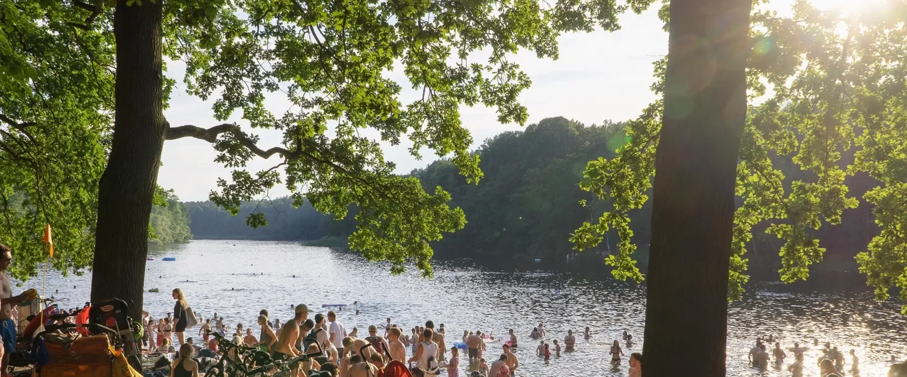 beautiful summertime swimming spot