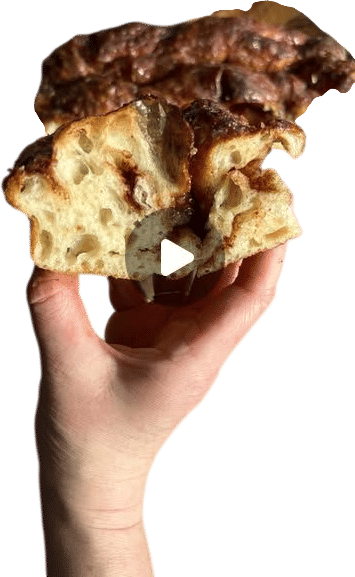 brown butter cinnamon focaccia