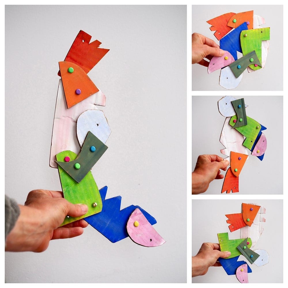 Cardboard Toys As Artful Play