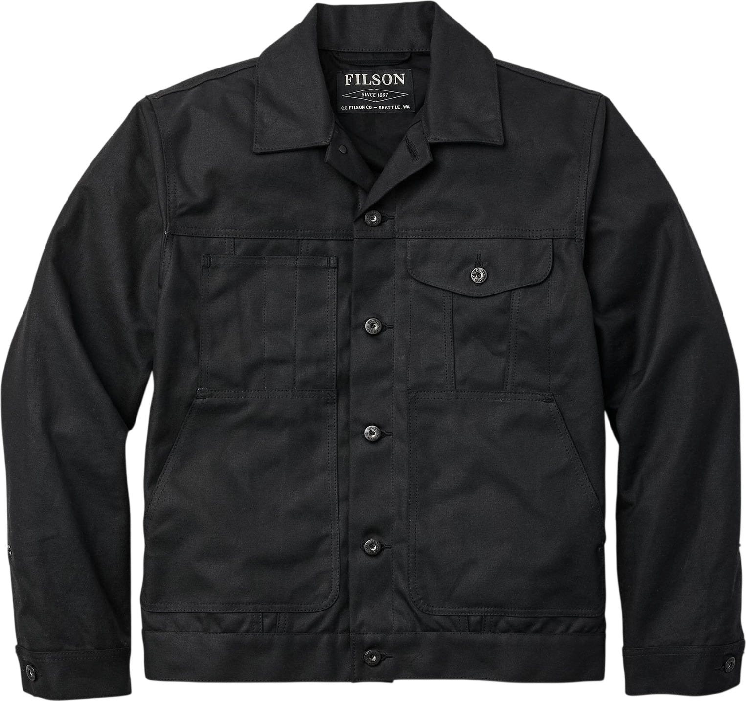 Filson Tin Cloth Short Lined Cruiser Jacket
