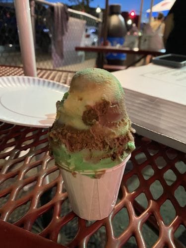 spumoni on a hot summer night