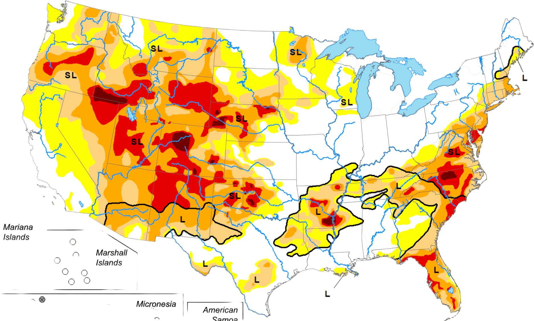 The US Drought Monitor