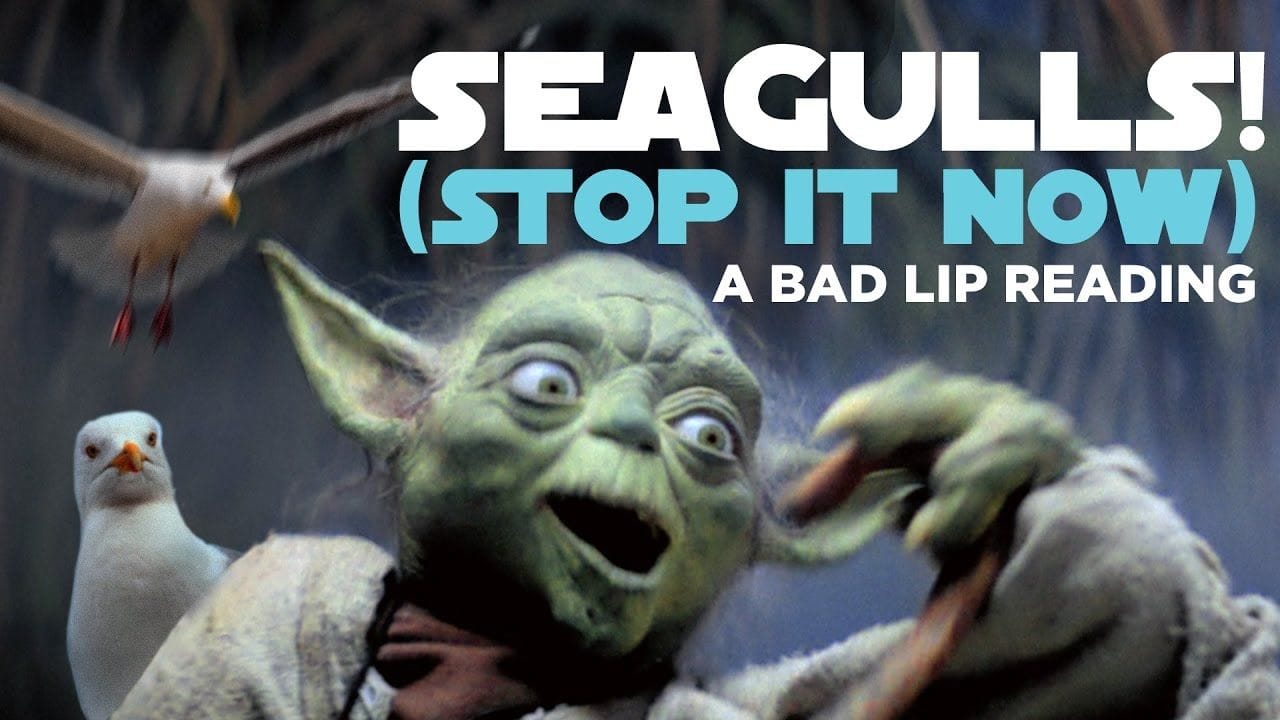SEAGULLS! (Stop It Now) | A Bad Lip Reading of The Empire Strikes Back