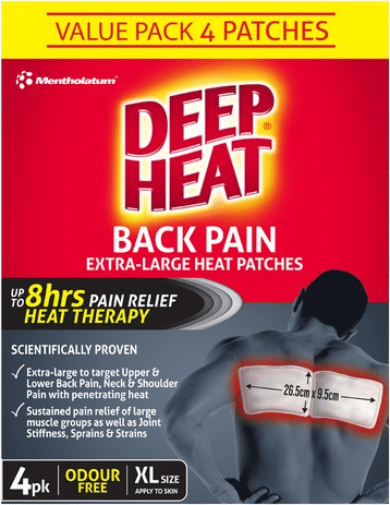 Deep Heat Back Pain Extra-Large Heat Patches