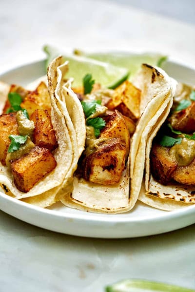 Potato Tacos with a Kick! Recipe