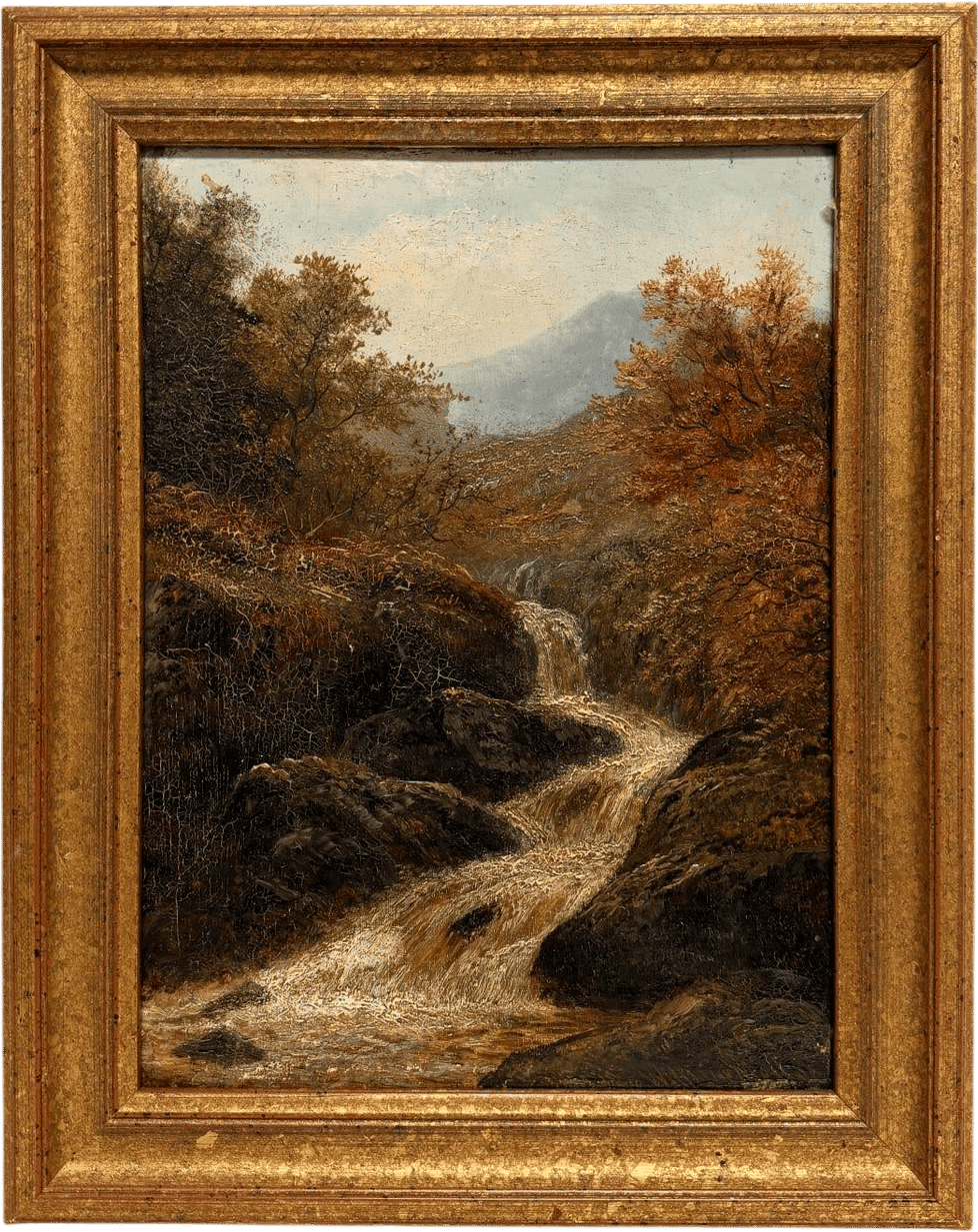 William Mellor Highlands Mountain Landscape Oil Painting 