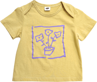 Flower Pot Baby Tee