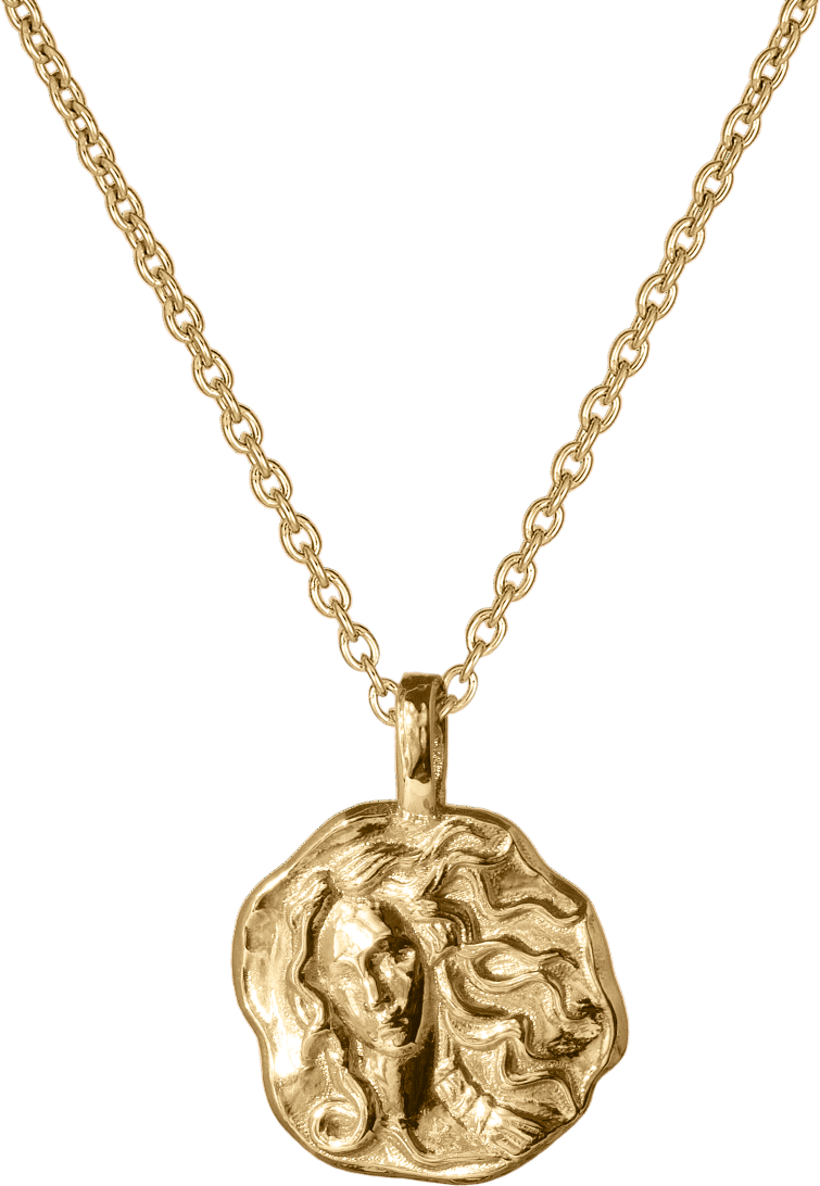 Aphrodite Mini Medallion Necklace from Common Era