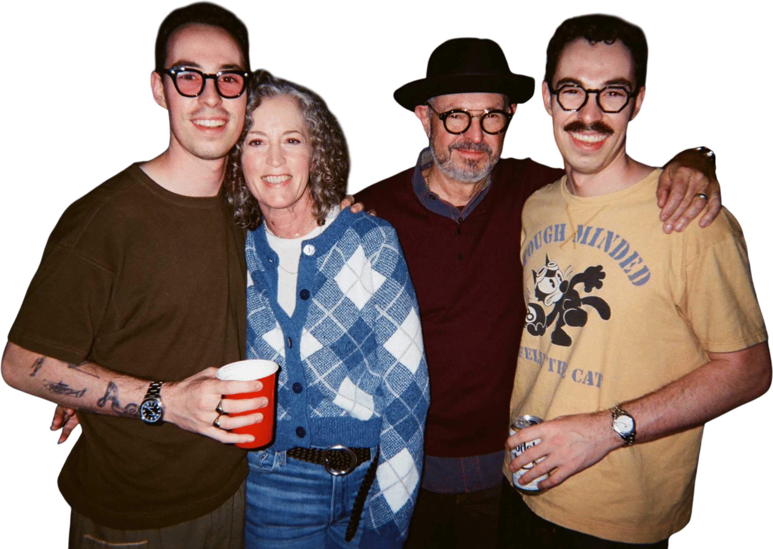 Taking A Nice Family Photo When Your Mom Asks
