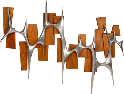 Val Welman Aluminum Modernist Sculpture
