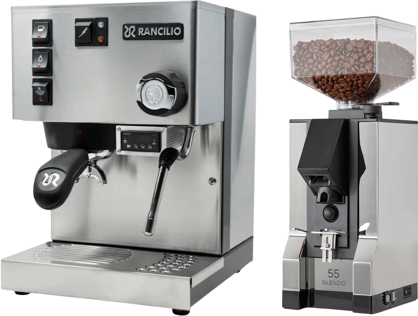 RANCILIO SILVIA PID AND MIGNON SILENZIO 55 BUNDLE