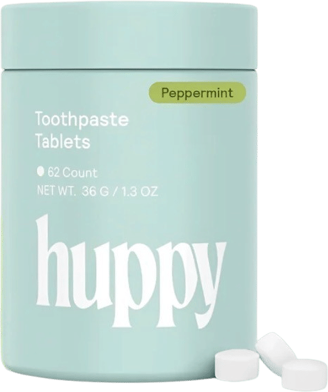 Huppy Toothpaste Tablets