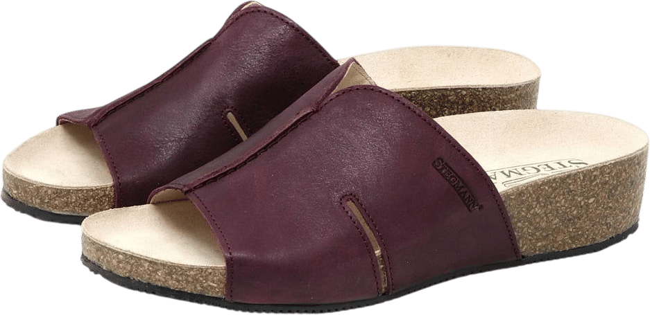 Stegmann Layna Leather Wedge Sandal