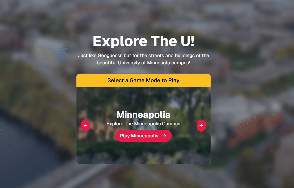 UMN GeoGuesser