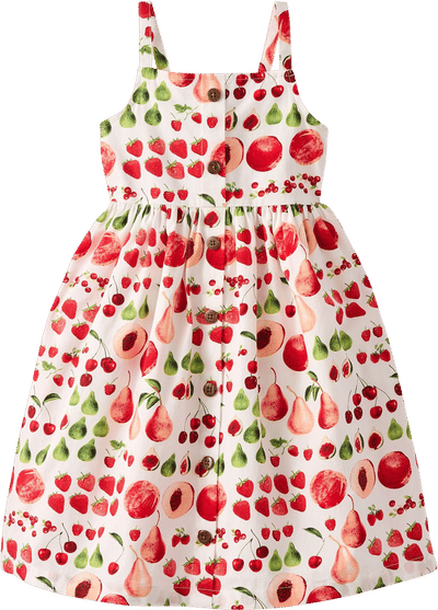 Poplin Midi Dress with Pockets