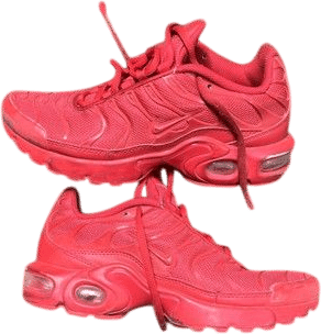 2019 Nike Air Max Plus CQ9748-600 "Triple Red" Youth Shoes! Size 5.5Y | eBay