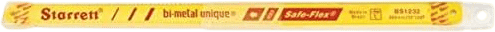 Starrett KBS1224-10 Bi-Metal Unique HSS Safe-Flex Hand Hacksaw Blades