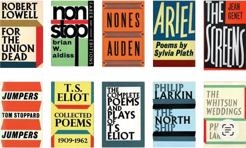 Faber & Faber Cover Designs by Berthold Wolpe