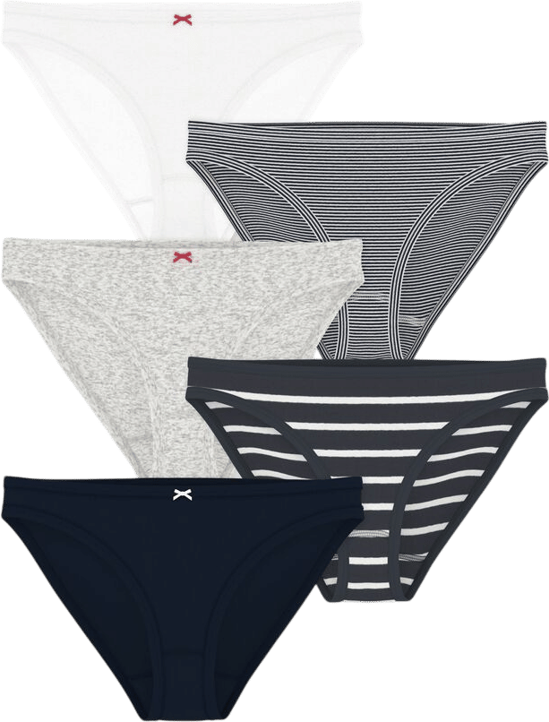 Women's Cotton Briefs - 5-Pack