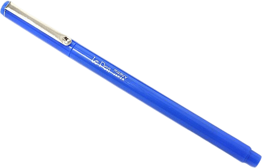 Marvy Le Pen Marker Pen - Fine Point - Blue