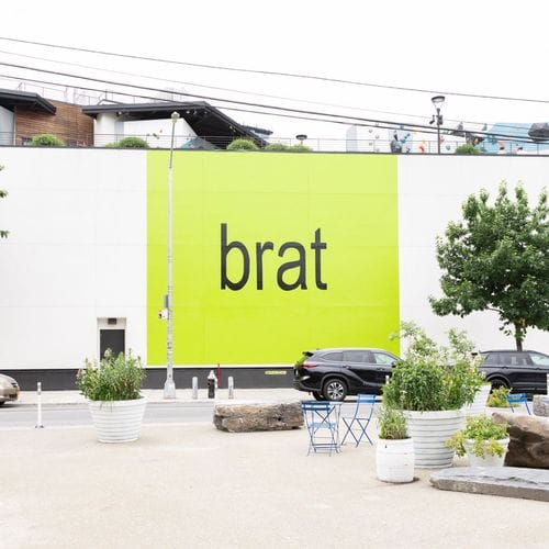 The Brat Green Wall