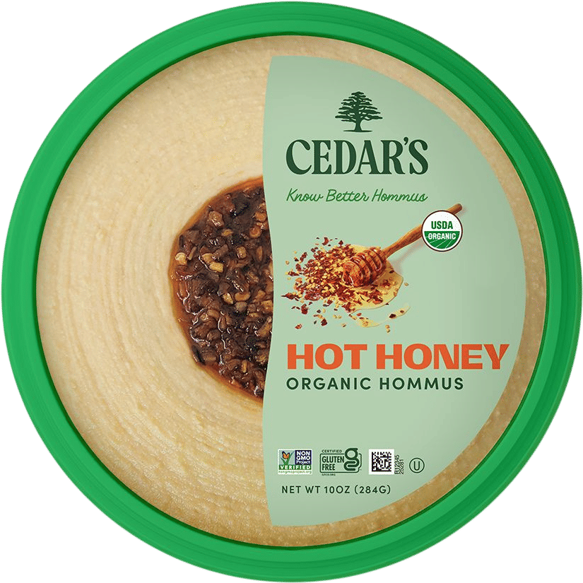 cedars hot honey hommus