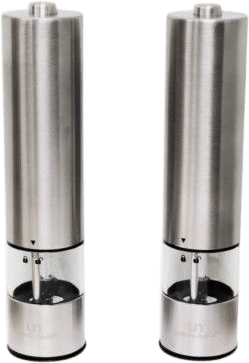 Urban Noon Stainless Steel Salt & Pepper Grinder Set