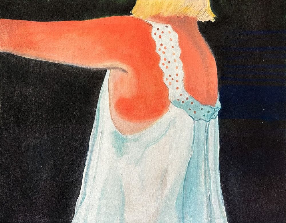 Nightdress - Sunburn print by Charlotte Lethbridge