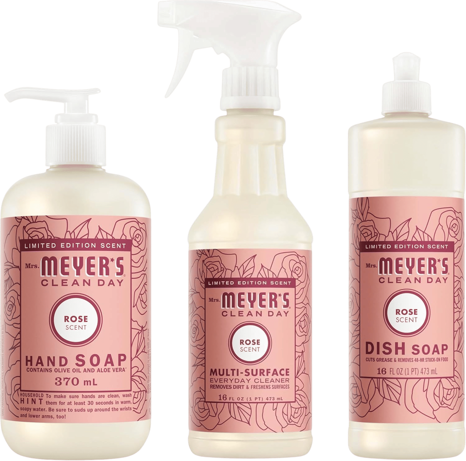 mrs meyers rose scent