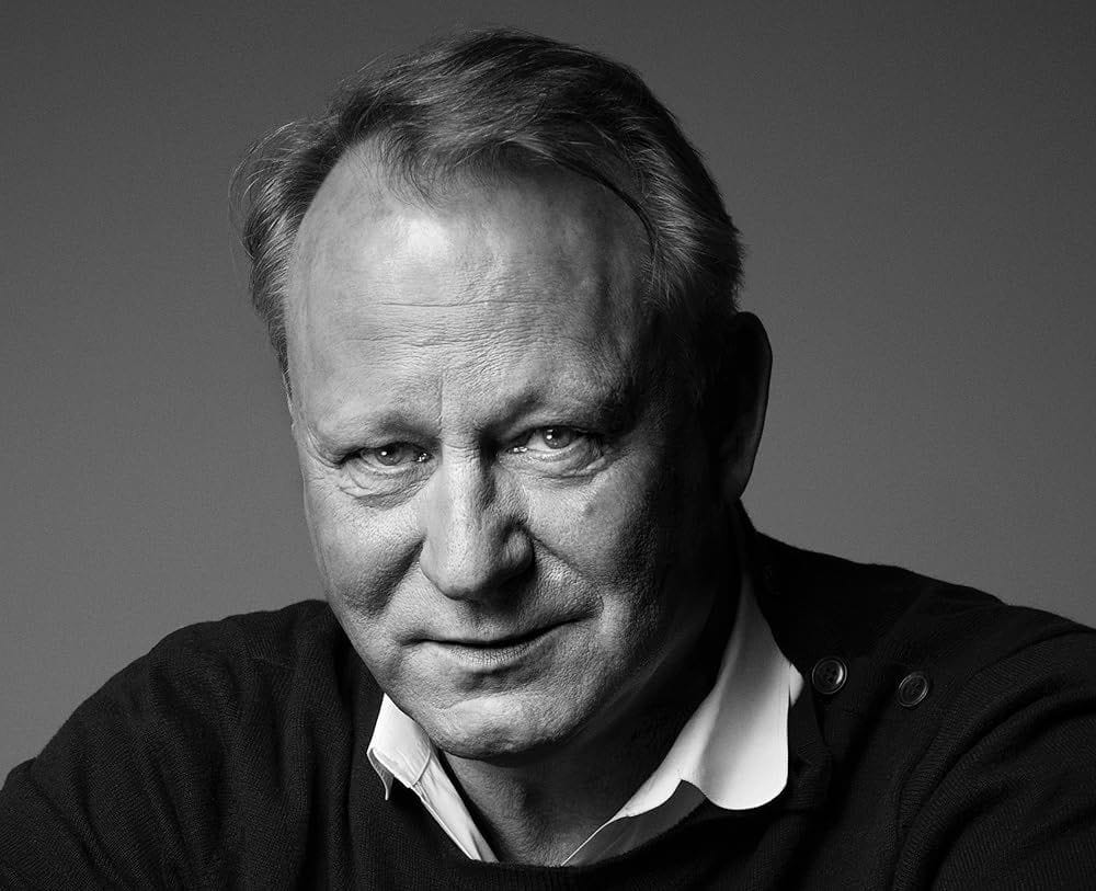 Stellan Skarsgård Gruffly Demanding that you Try the Pie