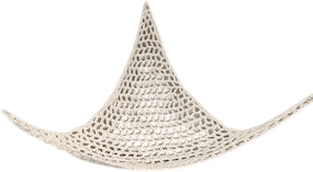 Handmade Yarn Hammock for Stuffed Animals – Cozy, Stylish Storage Solution.