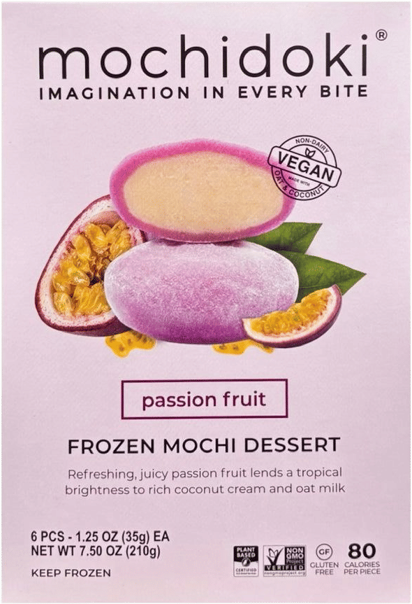 Passion Fruit Mochi Ice Cream