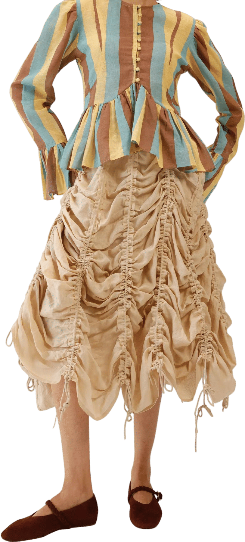 CordStudio Ivory Adele Skirt