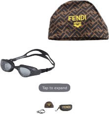 Fendi x Arena Swim Goggles