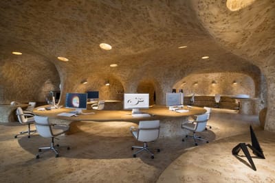 Nautilus House (Mexico City Cave Office)
