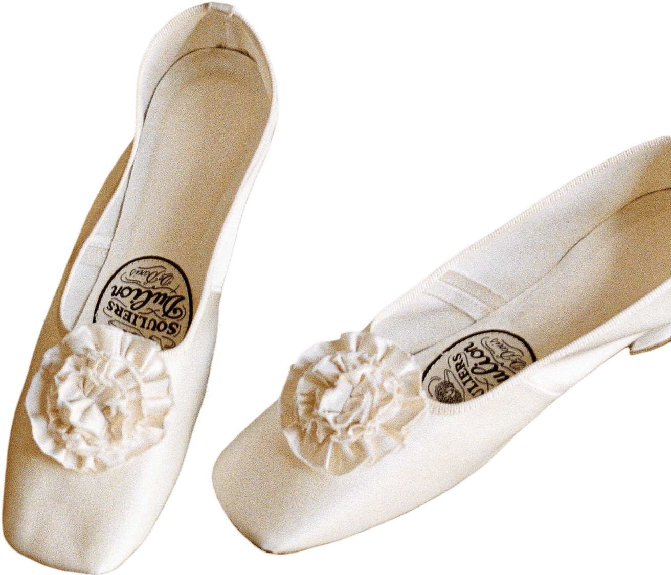 Souliers Dulion, ivory