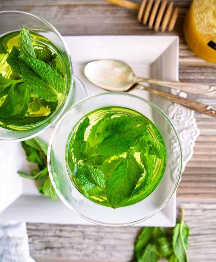 Fresh Mint Tea with Honey Recipe