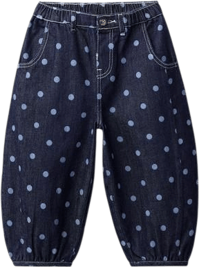 Polka Dot Balloon Jeans