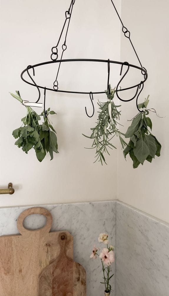 Herb Drying Rack