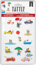 Busy World Mice Tattoo Sheet