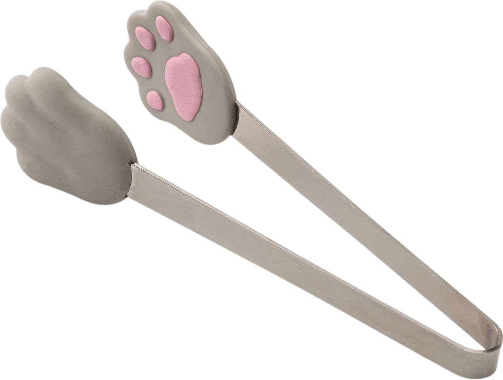 Very small tongs with paws