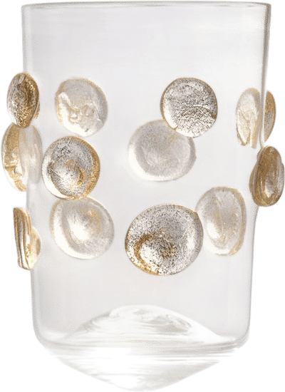 Athena Handmade Murano Tumbler Glass