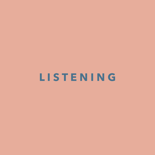 listening