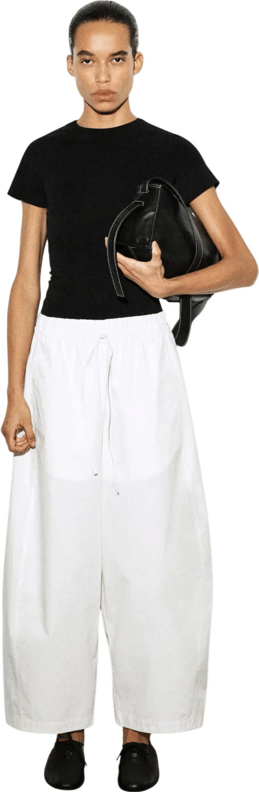 COS Elasticated Barrel-Leg Pants