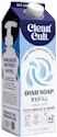 CleanCult dish soap in fresh rain scent